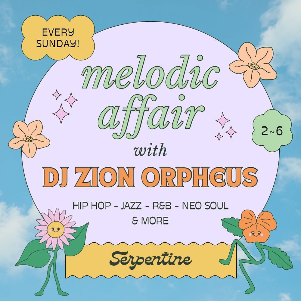 Zion Orpheus at Serpentine — February 18, 2024 concert flyer