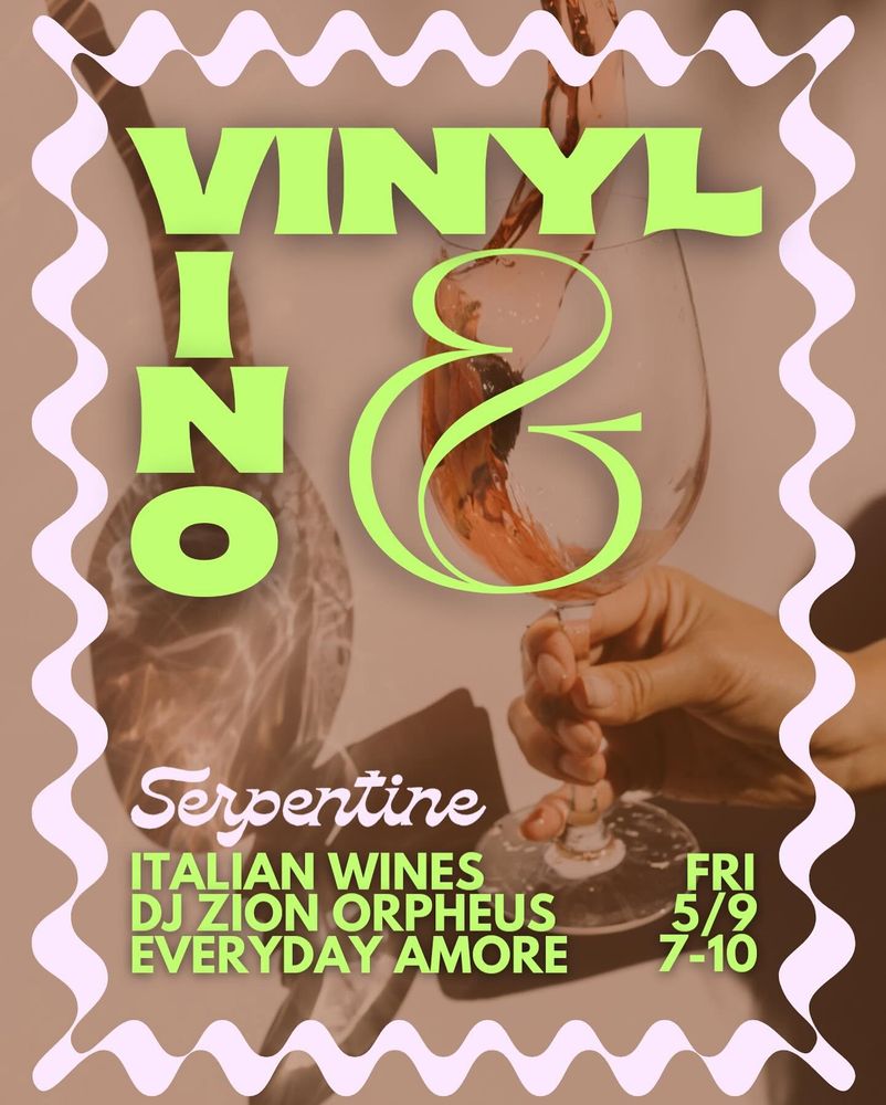 Zion Orpheus at Serpentine in Gainesville, FL — May 9, 2025 concert flyer
