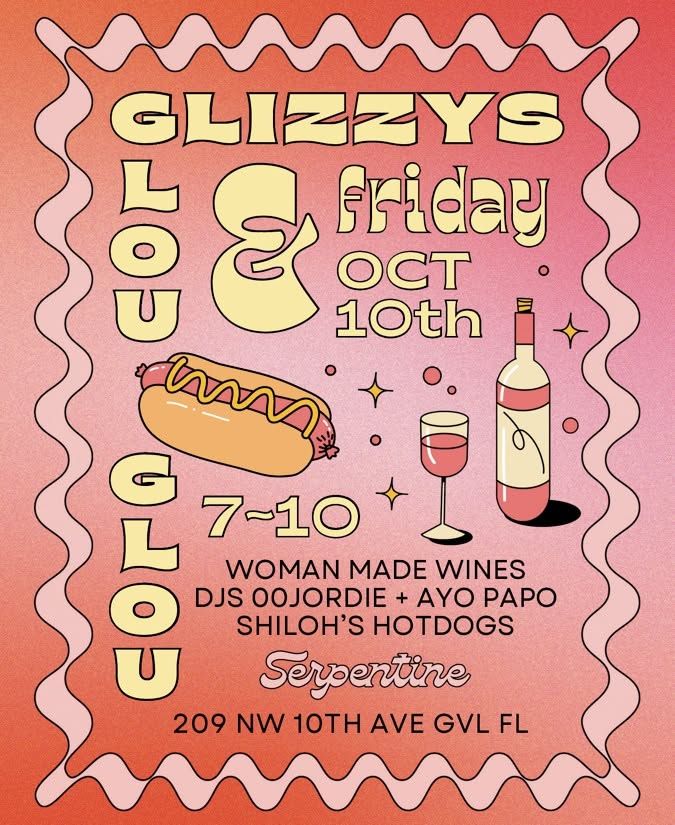 Ayo Papo at Serpentine in Gainesville, FL — October 10, 2025 concert flyer