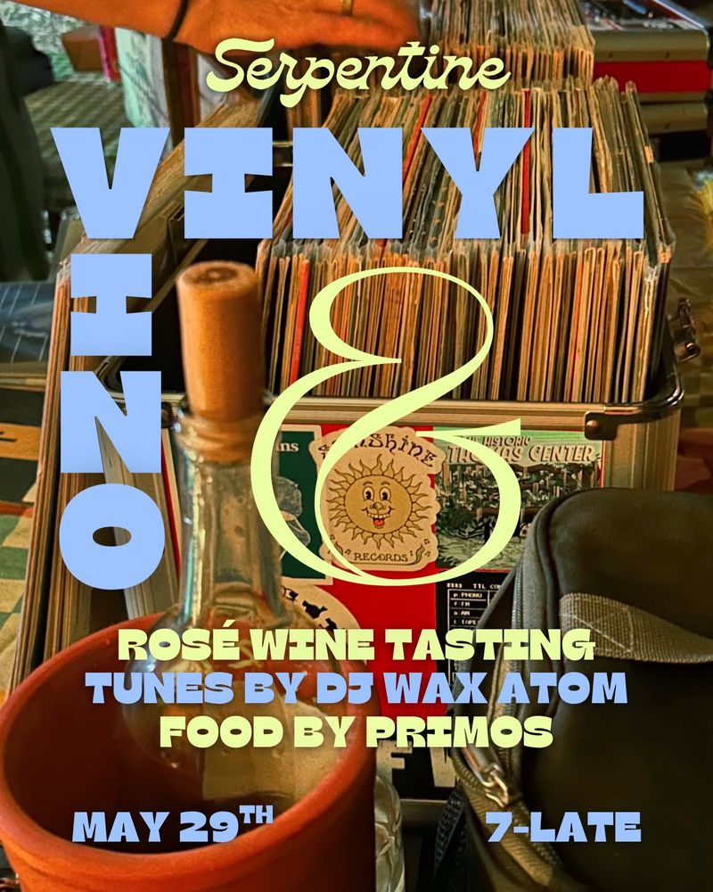 DJ Wax Atom at Serpentine in Gainesville, FL — May 29, 2026 concert flyer