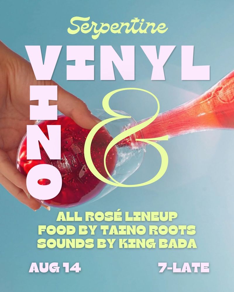 King Bada at Serpentine in Gainesville, FL — August 14, 2026 concert flyer