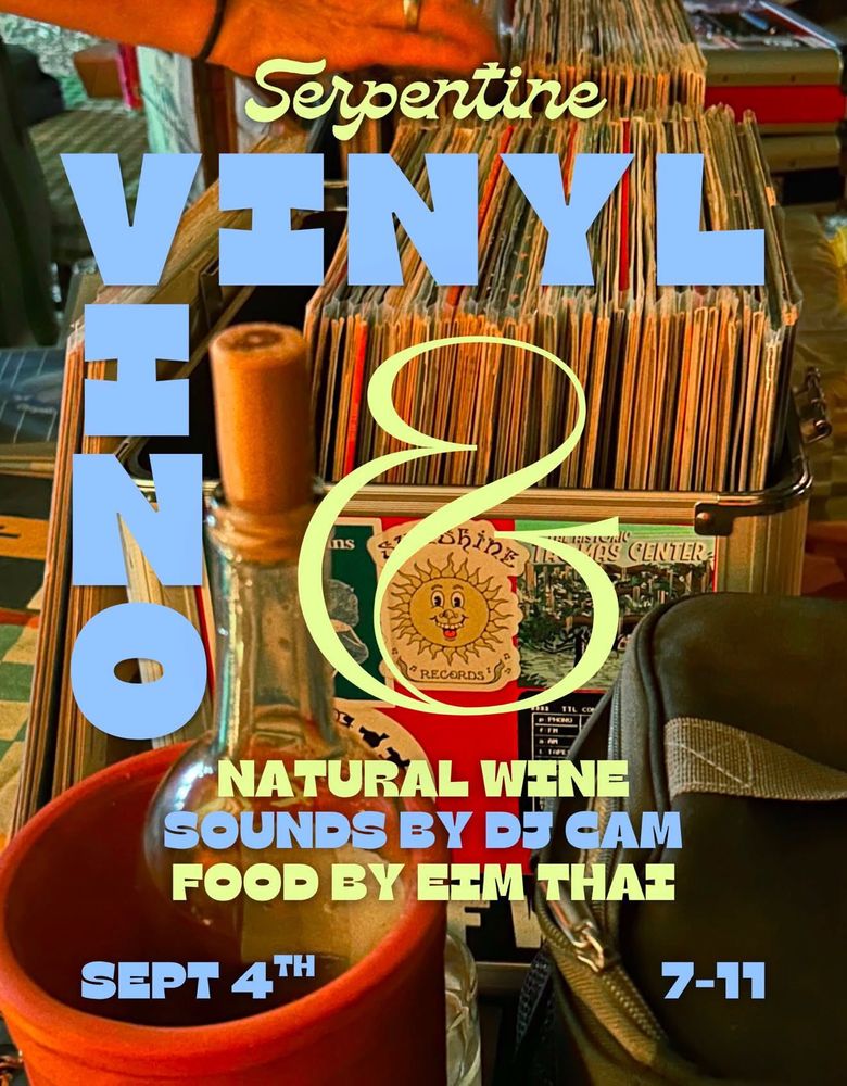 DJ Cam at Serpentine in Gainesville, FL — September 4, 2026 concert flyer