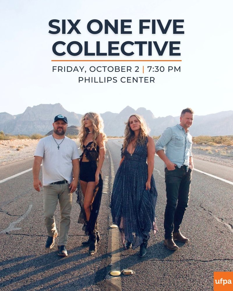 Six One Five Collective at Performing Arts Center — October 2, 2026 concert flyer