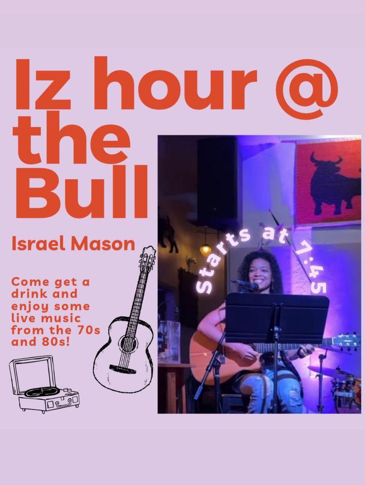Israel Mason at The Bull in Gainesville, FL — September 22, 2026 concert flyer
