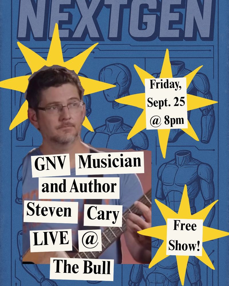 Steven Cary at The Bull — September 25, 2026 concert flyer