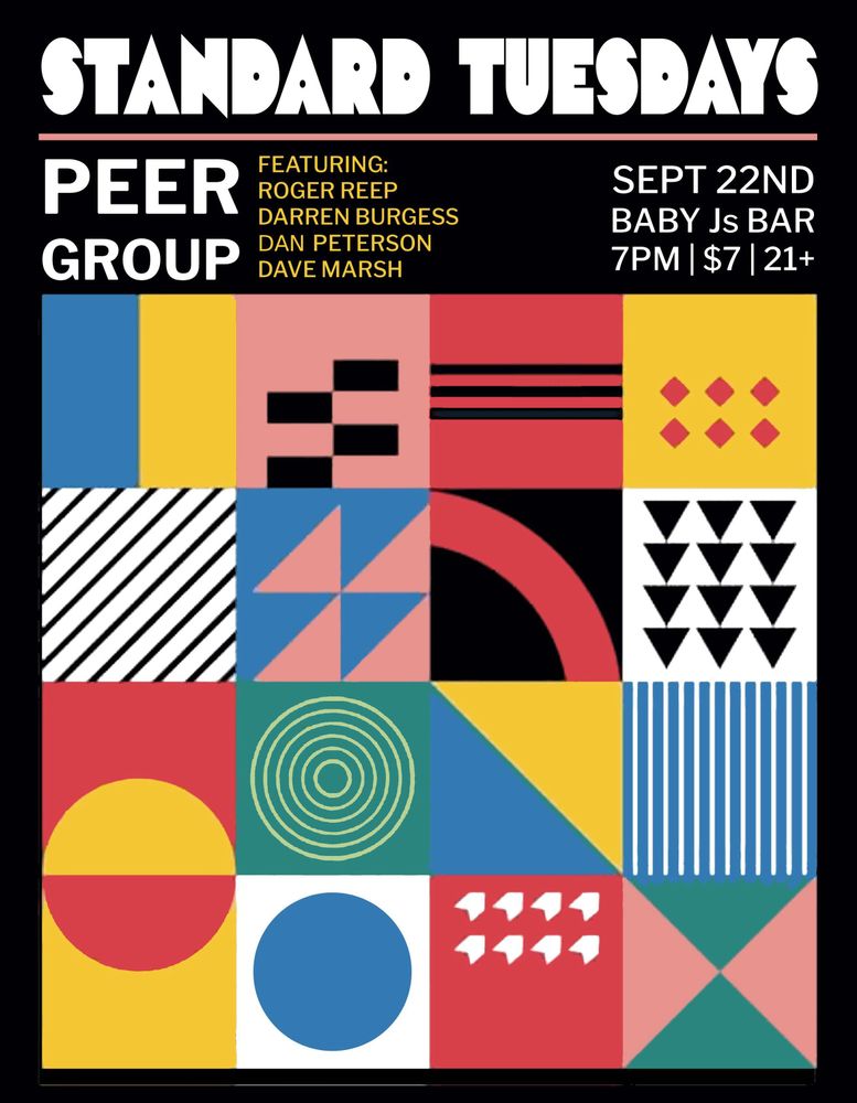 Peer Group at Baby J's Bar in Gainesville, FL — September 22, 2026 concert flyer
