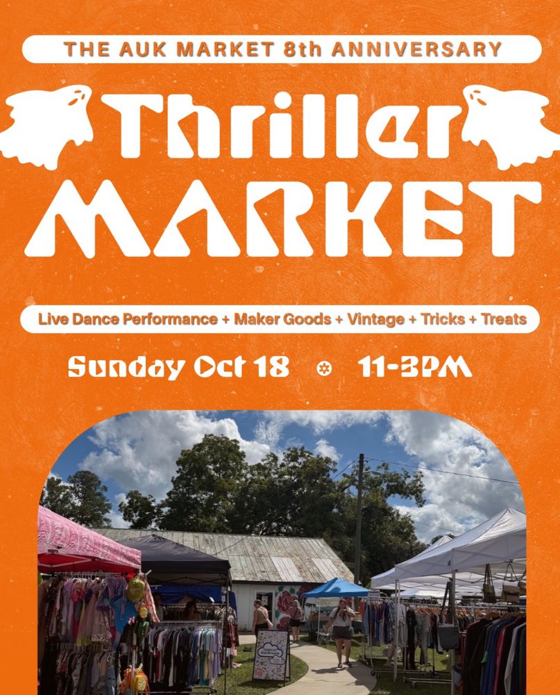 Chadwick By Day at Auk Market — October 18, 2026 concert flyer