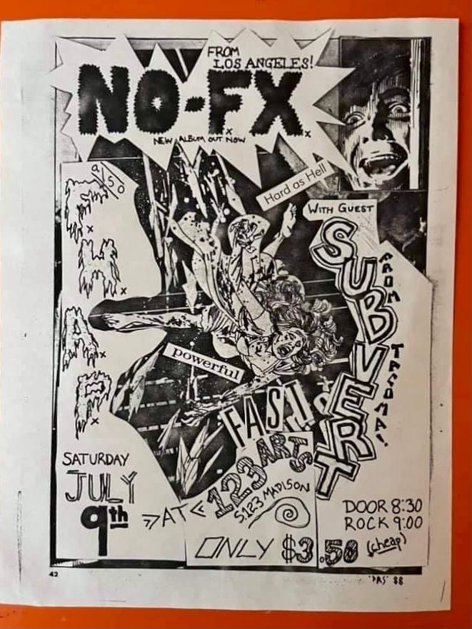 July 9, 1988 @ 123 Arts