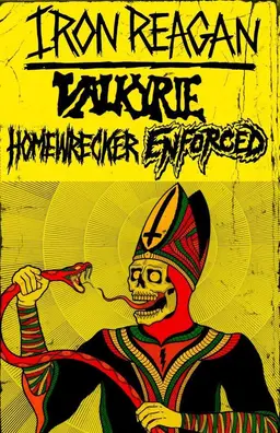 Iron Reagan, Valkyrie, Homewrecker at The Camel in Richmond, VA — September 10, 2017 concert flyer