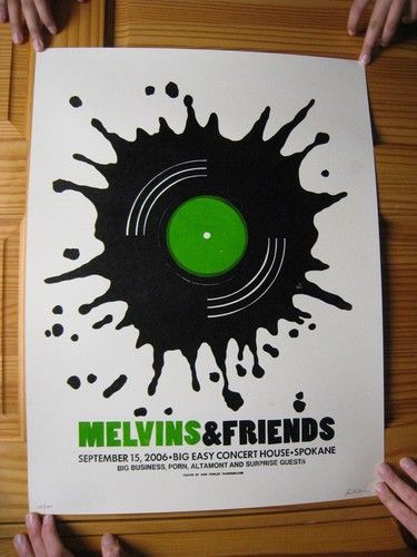 The Melvins, Big Business, Porn at Knitting Factory in Spokane, WA — September 15, 2006 concert flyer The Melvins, Big Business, Porn at Knitting Factory in Spokane, WA — September 15, 2006 concert flyer