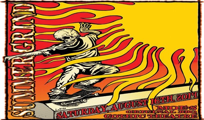 The Suicide Machines, Suburban Legends, Morning Glory, and others at Gothic Theatre in Englewood, CO — August 16, 2014 concert flyer The Suicide Machines, Suburban Legends, Morning Glory, and others at Gothic Theatre in Englewood, CO — August 16, 2014 concert flyer