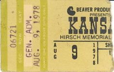 Thin Lizzy, Kansas at Hirsch Memorial Coliseum in Shreveport, LA — August 9, 1978 concert flyer