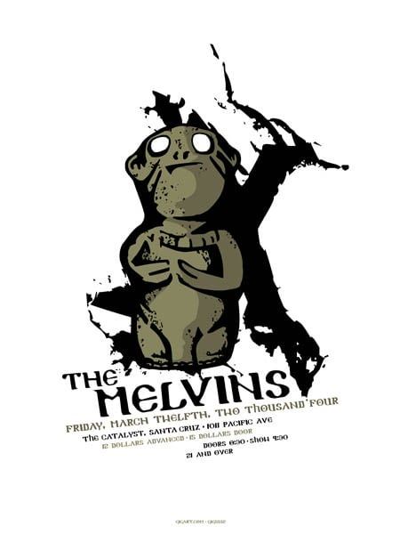 The Melvins, Totimoshi at Catalyst in Santa Cruz, CA — March 12, 2004 concert flyer The Melvins, Totimoshi at Catalyst in Santa Cruz, CA — March 12, 2004 concert flyer