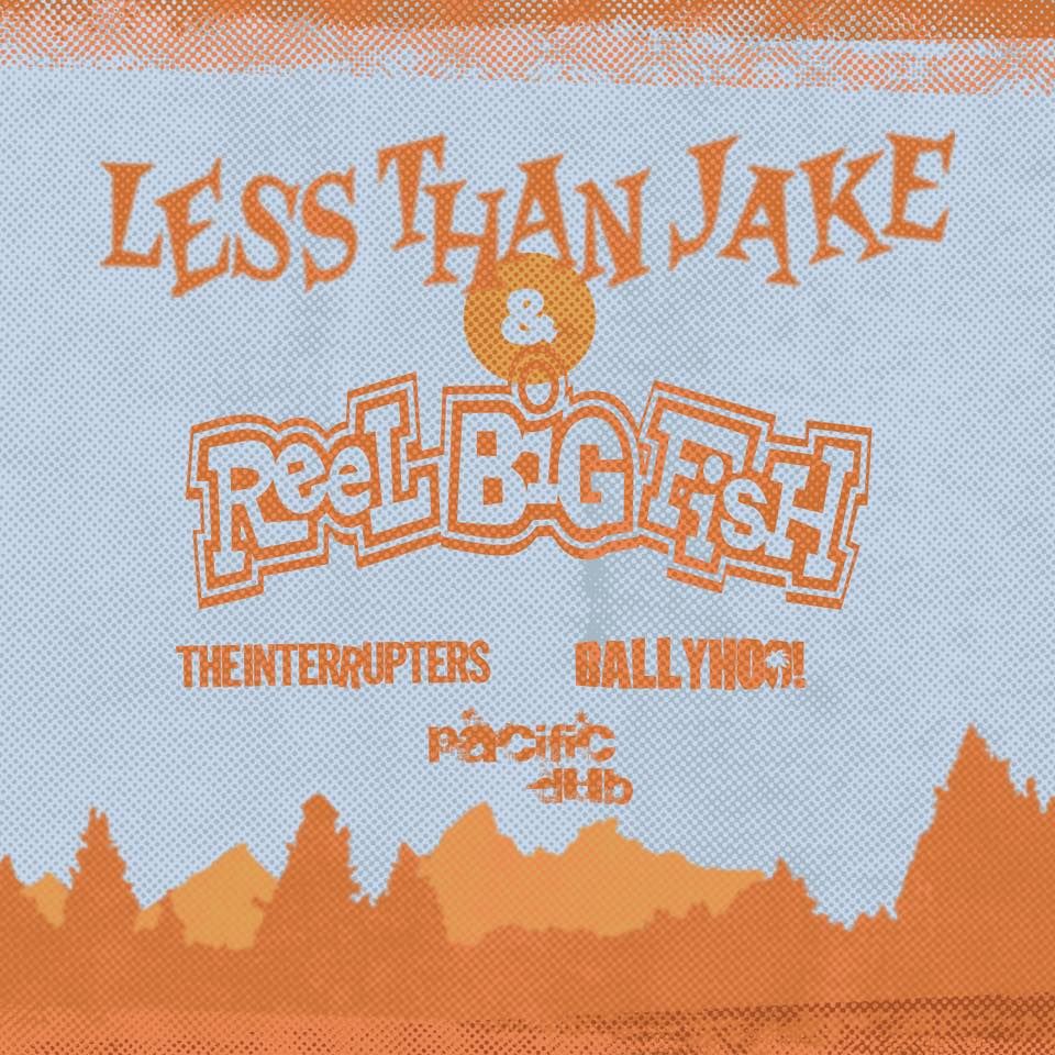 Less Than Jake at Bands In The Sand : Sideouts in Island Lake, IL — June 13, 2015 concert flyer