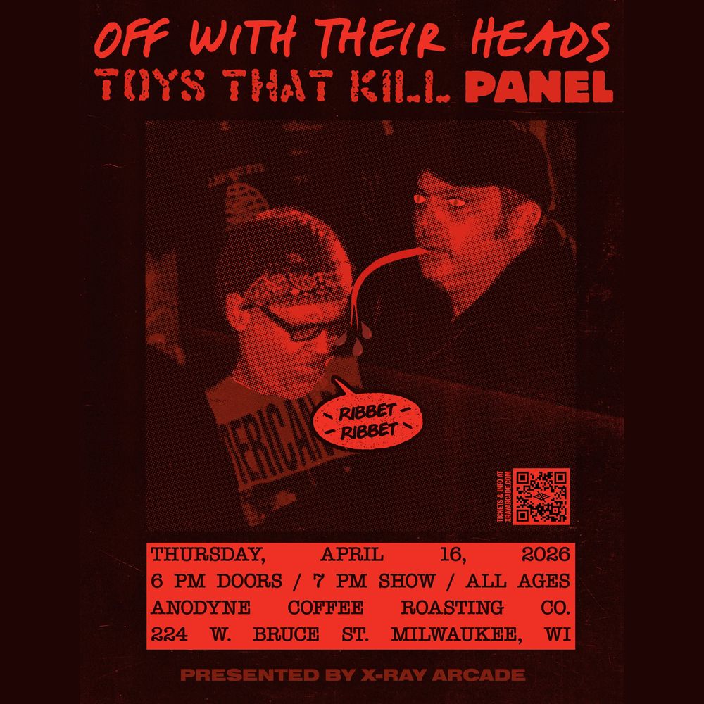 Off With Their Heads at Anodyne Coffee Roasting in Milwaukee, WI — April 16, 2026 concert flyer