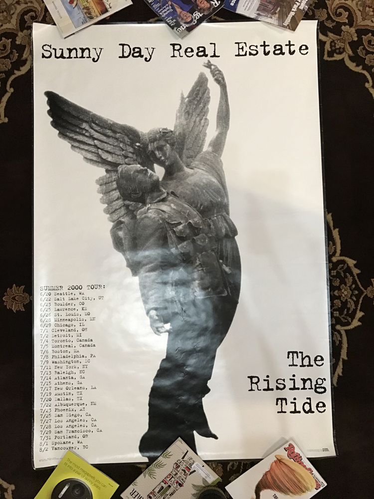 Sunny Day Real Estate at Fox Theatre in Boulder, CO — June 23, 2000 concert flyer