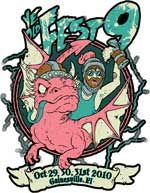 Municipal Waste, Over Stars And Gutters, Bomb the Music Industry!, and others at The Venue in Gainesville, FL — October 31, 2010 concert flyer