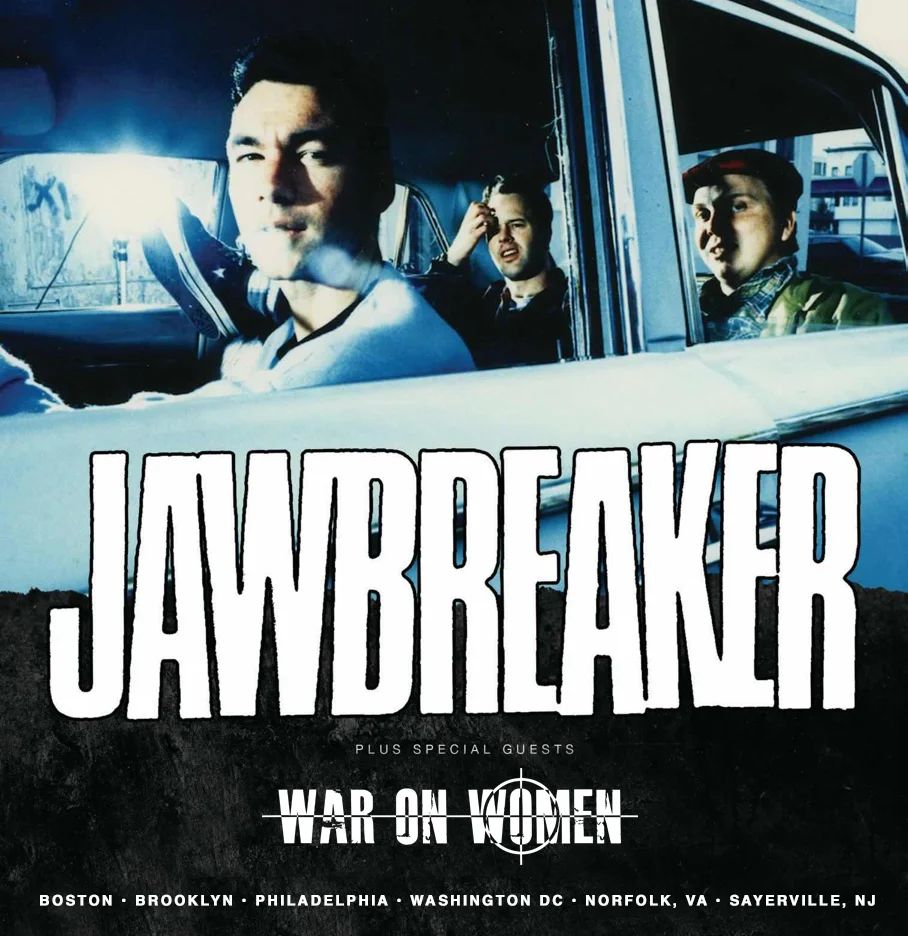 Jawbreaker, War On Women, Pohgoh at Brooklyn Steel in Brooklyn, NY — March 23, 2019 concert flyer Jawbreaker, War On Women, Pohgoh at Brooklyn Steel in Brooklyn, NY — March 23, 2019 concert flyer