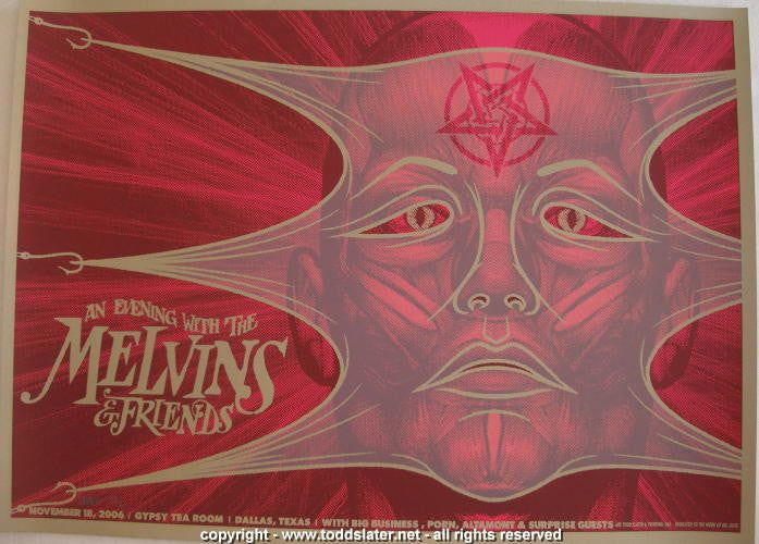 The Melvins, Big Business at Gypsy Tea Room — November 18, 2006 concert flyer