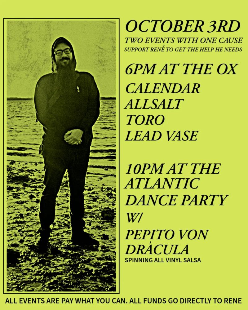 October 3, 2026 @ The Ox