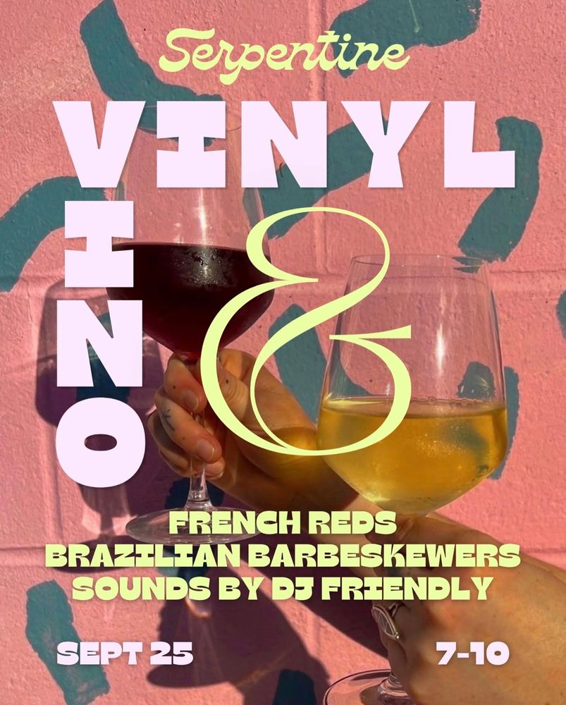 DJ Friendly at Serpentine in Gainesville, FL — September 25, 2026 concert flyer